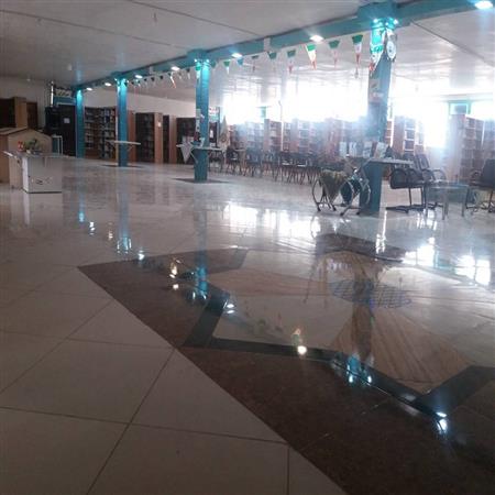 نمای کلی مخزن کتابخانه